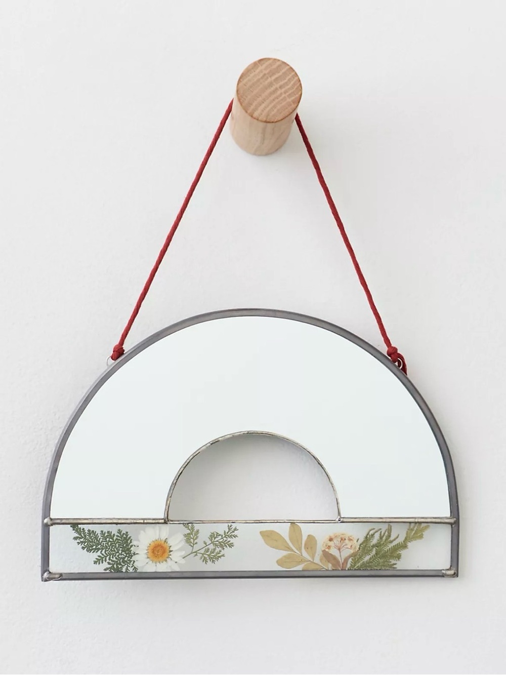 Free People Pressed Flower Arch Mirror